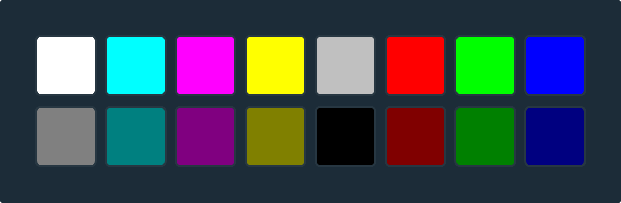 index colors