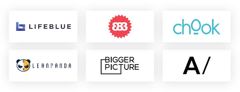 logos of six digital agency partners