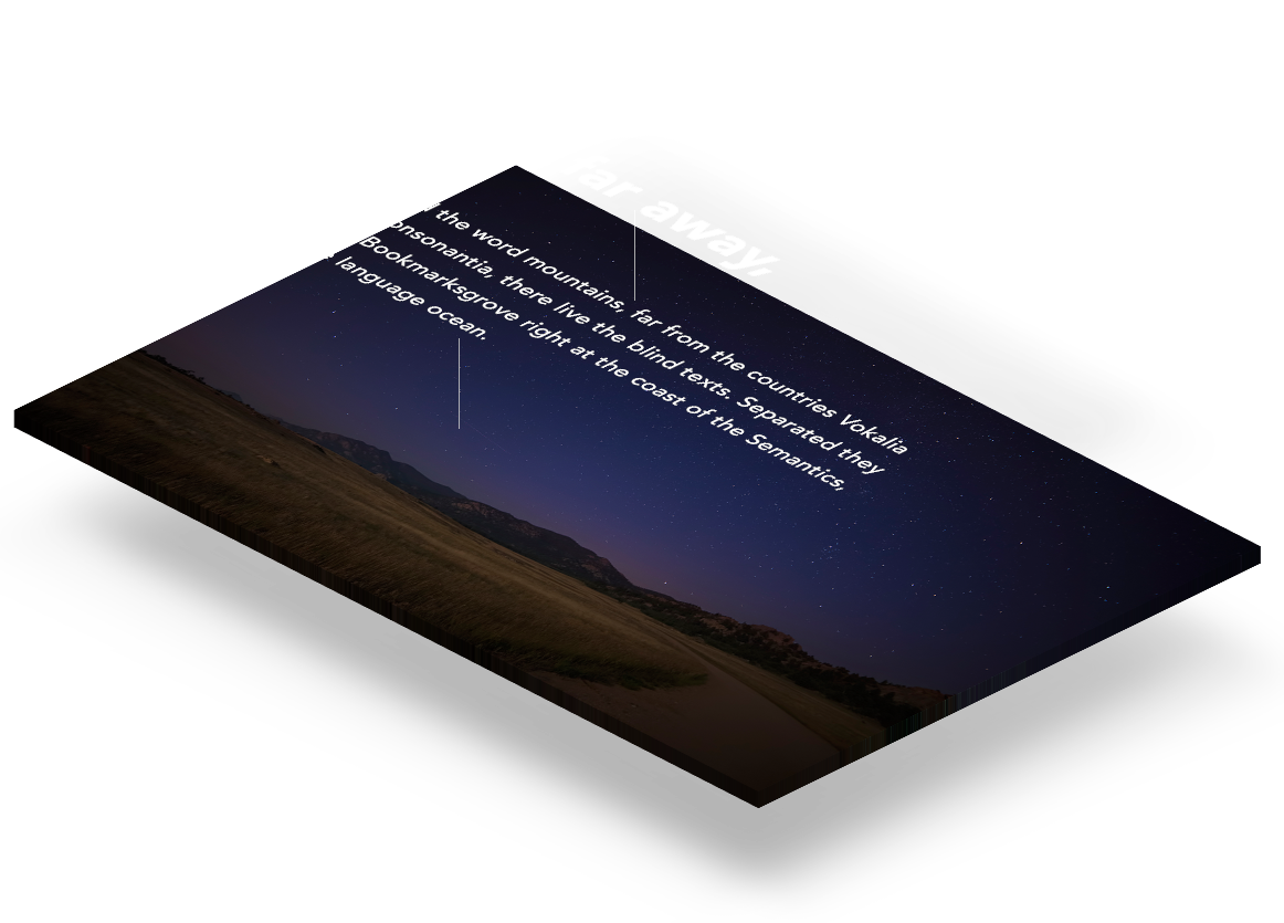 Diagram showing single-line and multi-line text overlays