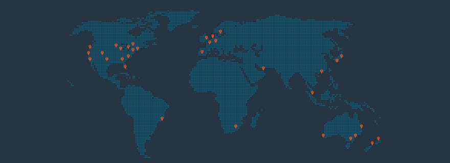 imgix CDN map