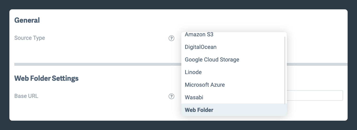 Screenshot-Changing Source Type