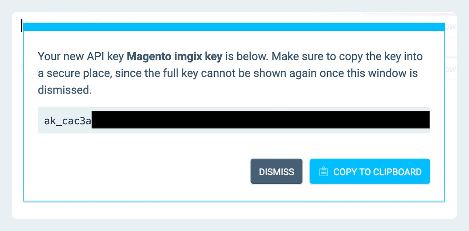 Enter your API key in Magento's Admin Panel