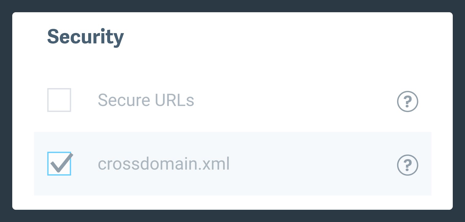 Screenshot-Cross domain policy