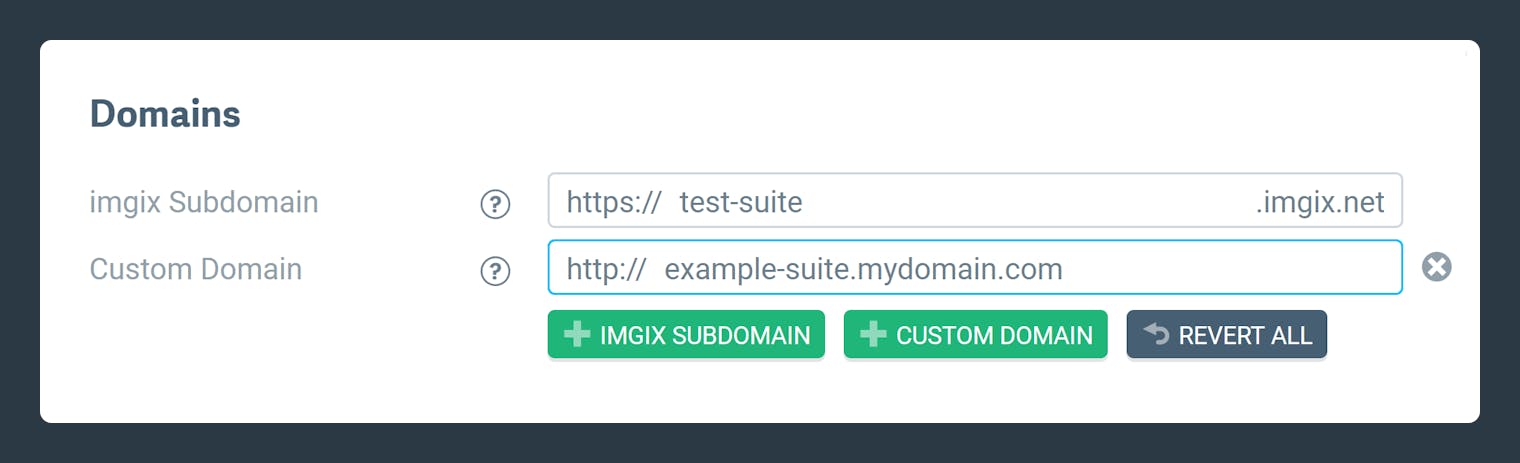 Screenshot-Custom domain source setup
